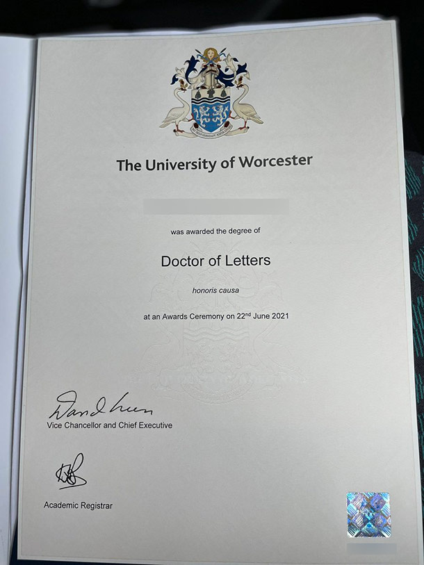 Doctor of Science,University of Wolverhampton,2021
