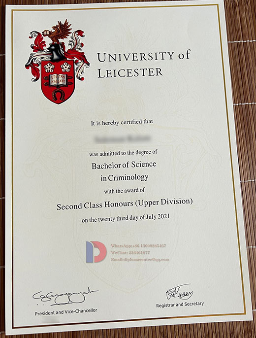 Bachelor of Science degree from the University of Leicester in 2021
