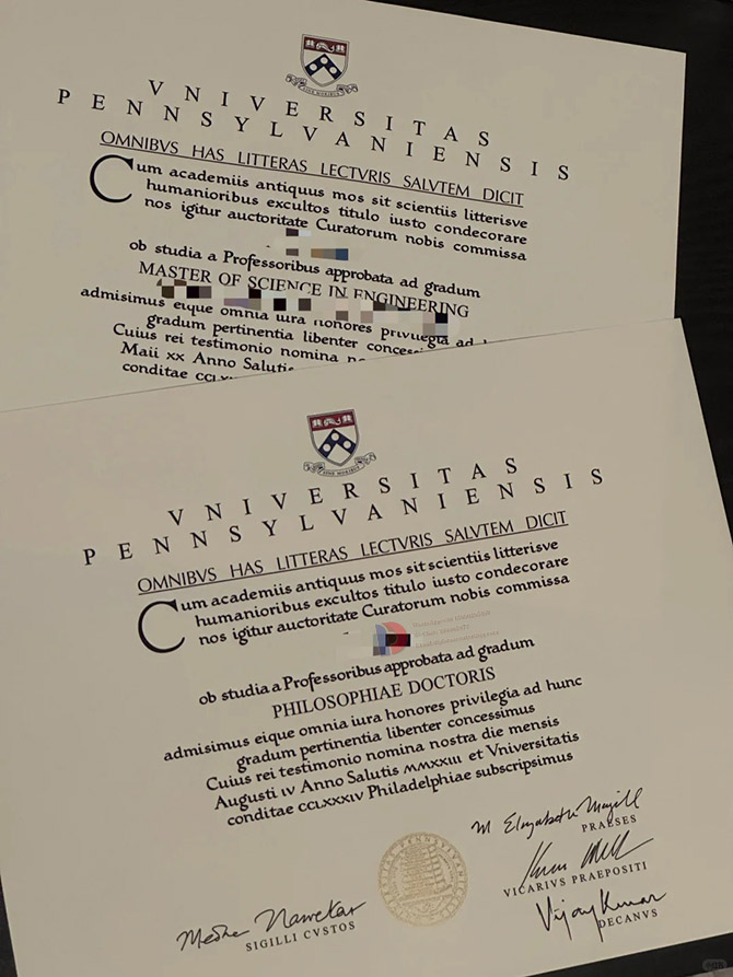 Ph.D. sample from the University of Pennsylvania