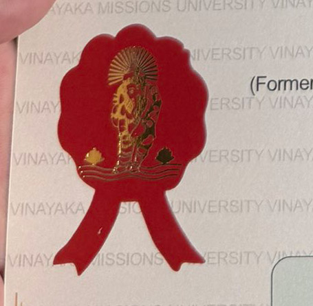 Winaikakai Mission University 2009 Degree Samples Case