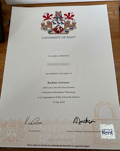 How to order a degree from University of Kent through our website?