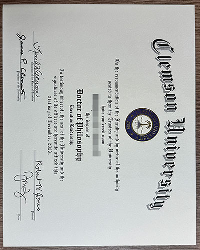 How to purchase a Clemson University diploma？